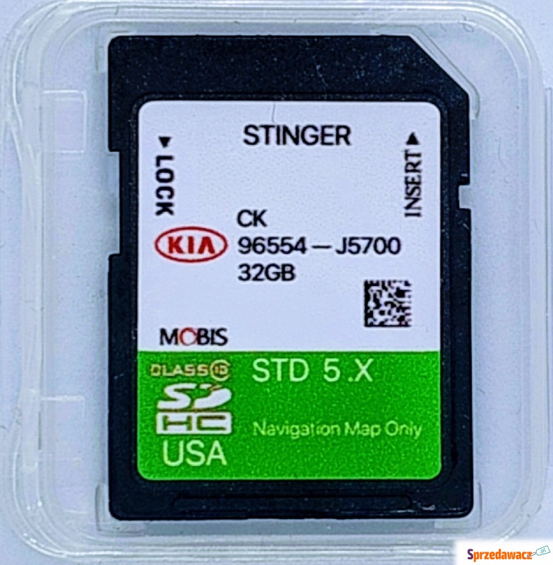 Aktualizacja map KIA Stinger Gen 5 USA 2026 - Akcesoria GPS - Sandomierz