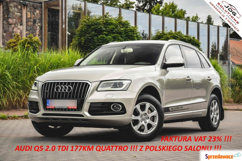 Audi Q5  SUV 2014,  2.0 diesel, automat - Na sprzedaż za 56 900 zł - Sochaczew