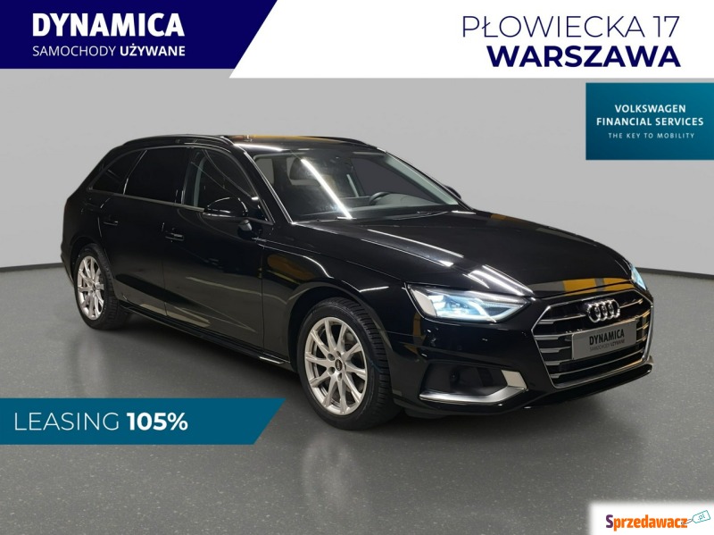 Audi A4  Kombi 2022,  2.0 benzyna, automat - Na sprzedaż za 104 500 zł - Warszawa