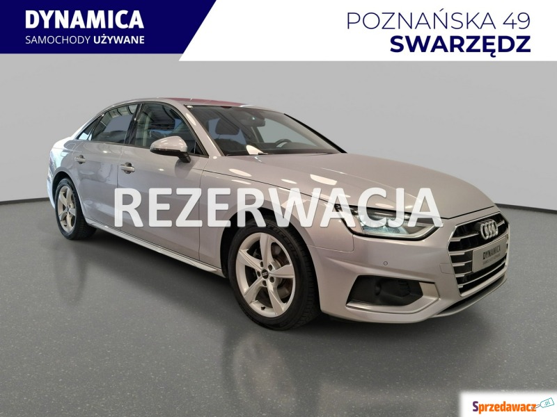 Audi A4  Sedan/Limuzyna 2022,  2.0 benzyna, automat - Na sprzedaż za 86 900 zł - Swarzędz
