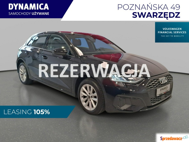 Audi A3  Hatchback 2023,  1.5 benzyna, automat - Na sprzedaż za 89 900 zł - Swarzędz