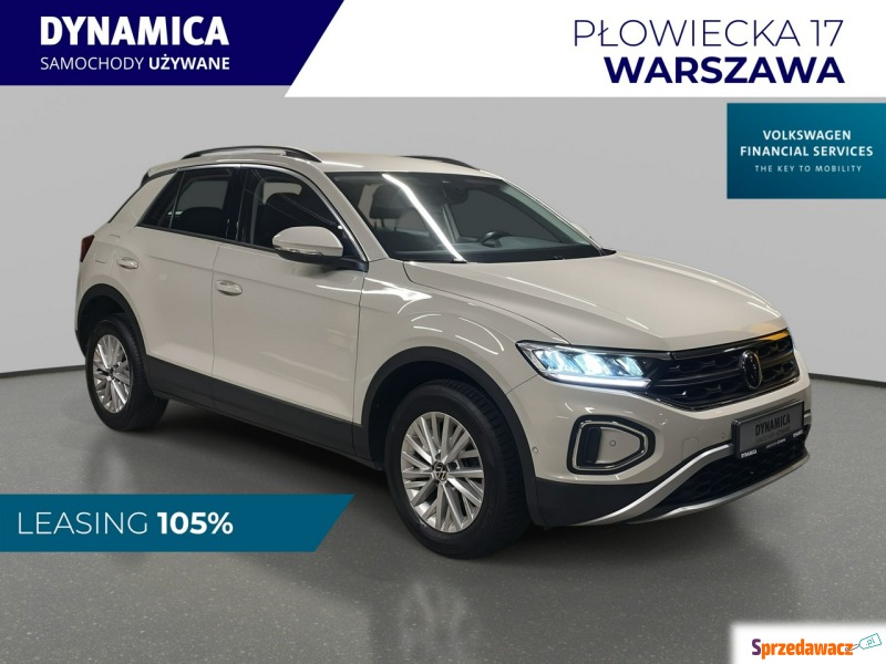 Volkswagen T-Roc  SUV 2022,  1.0 benzyna - Na sprzedaż za 84 900 zł - Warszawa