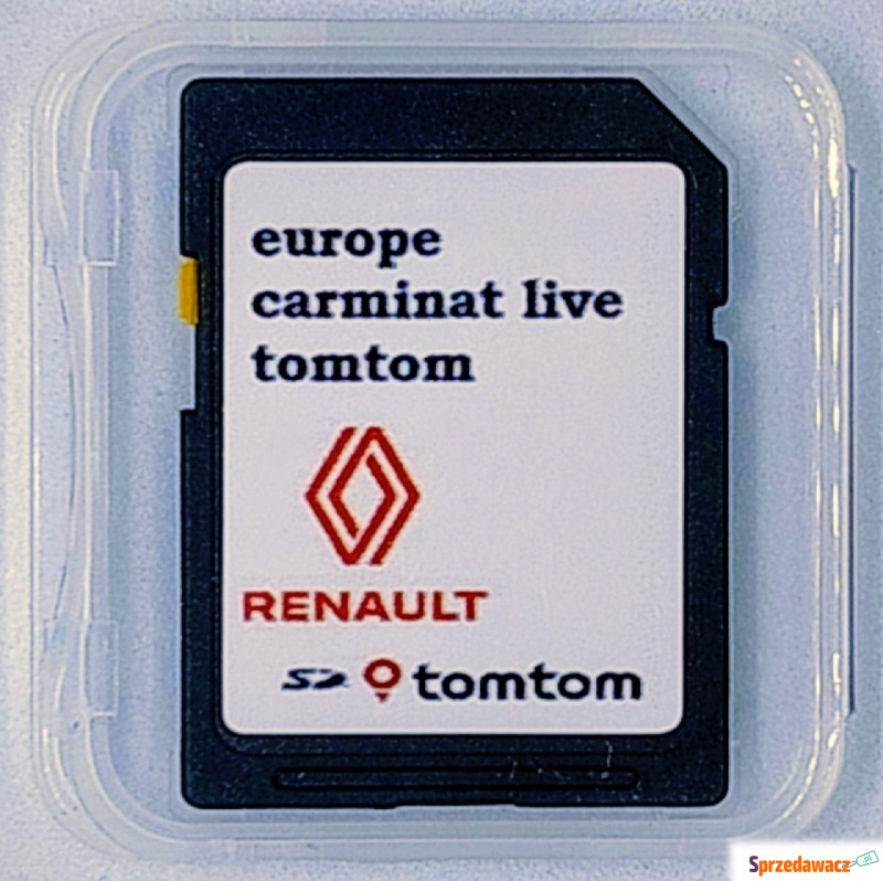 Aktualizacja map Renault Carminat Live EU 1175 - Akcesoria GPS - Sandomierz