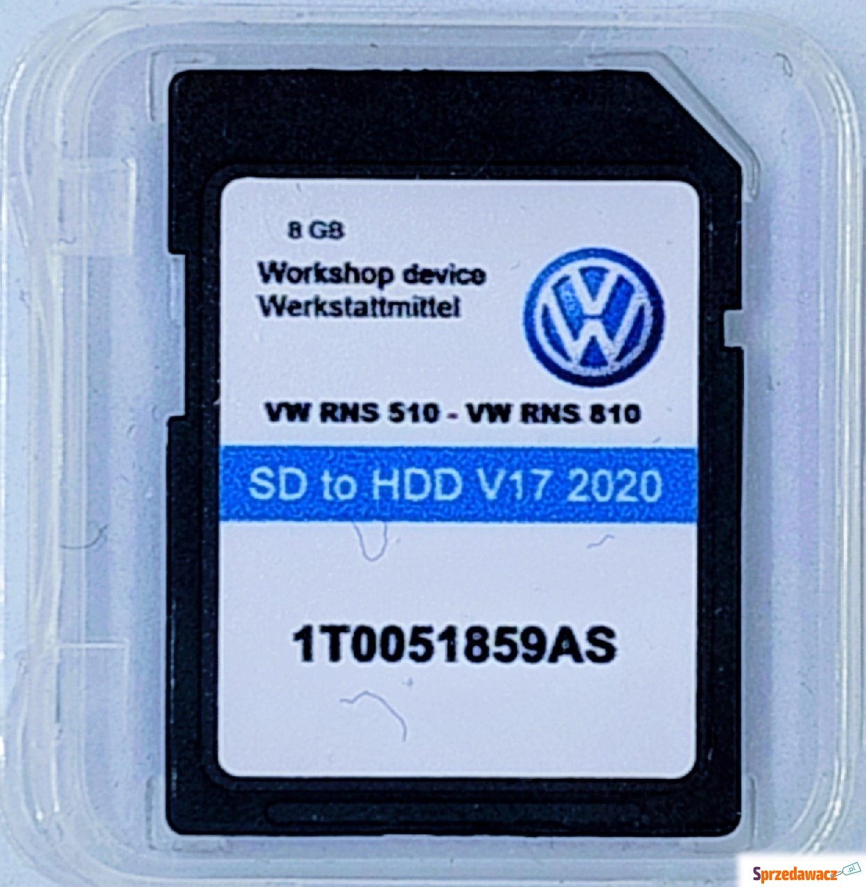 Aktualizacja map VW Rns510/810...