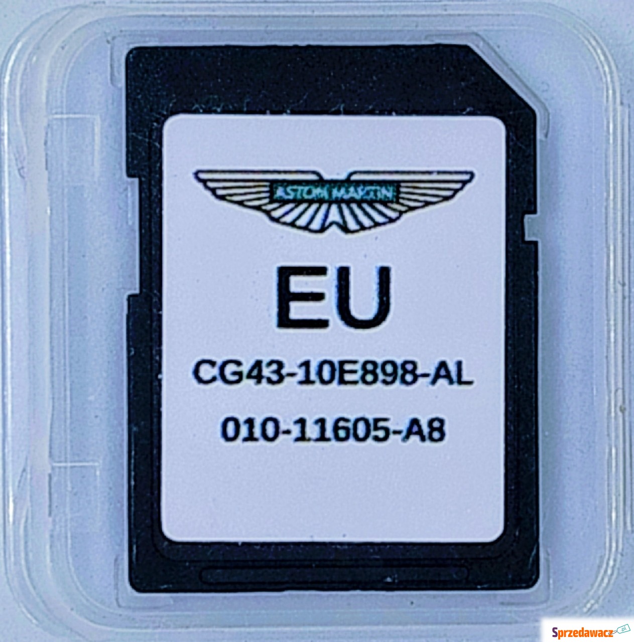 Aktualizacja map Aston Martin EU
