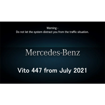 Aktualizacja map Mercedes Vito Audio 40 EU 2025