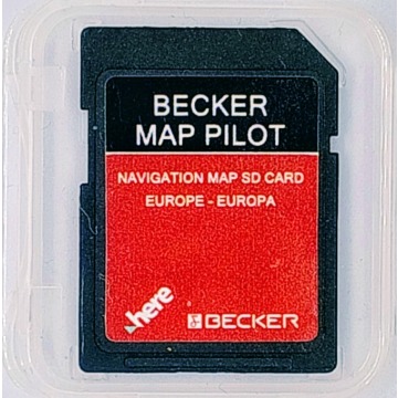 Aktualizacja map Mercedes Audio 10 Becker Map Pilot EU V23