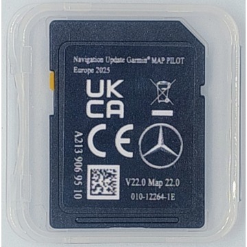 Aktualizacja map Mercedes Garmin Map Pilot Star 2 EU V22 2025