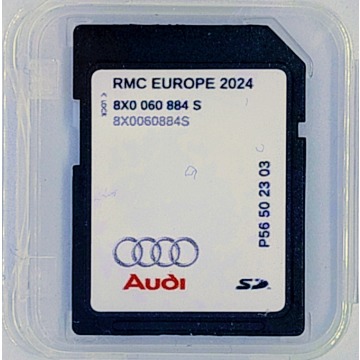 Aktualizacja map Audi RMC EU 2024