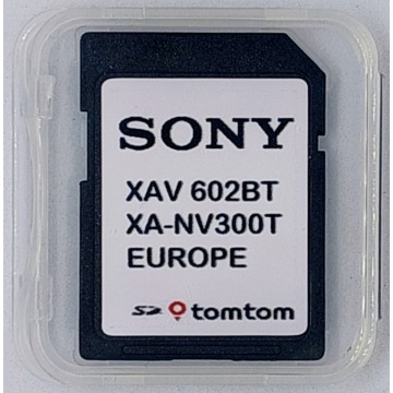 Aktualizacja map stacji multimedialnych Sony EU 2026