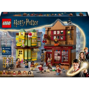 Klocki konstrukcyjne LEGO Harry Potter 76452 Markowy Sprzęt Do Quidditcha I Lodziarnia