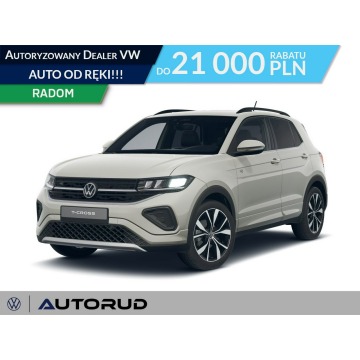 Volkswagen T-Cross - R-Line Plus 1.5TSI ACT 150KM automat DSG Pakiet Comfort Pakiet Style