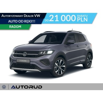 Volkswagen T-Cross - R-Line Plus 1.5TSI ACT 150KM automat DSG Pakiet Comfort Tech Style