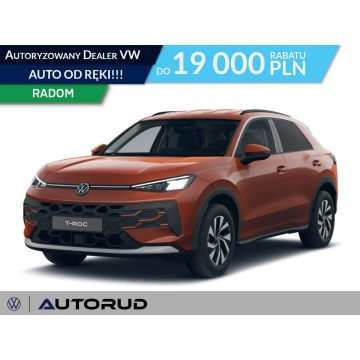 Volkswagen T-Roc - Life 1.5 eTSI 116KM automat DSG Pakiet Zimowy