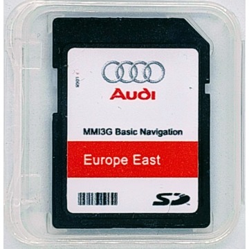Aktualizacja map Audi MMI 3G Basic EU East 2023 + spolszczenie