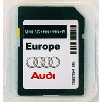 Aktualizacja map Audi MMI 3G+ EU 2023
