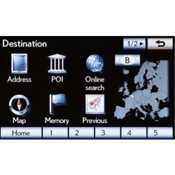 Aktualizacja map Lexus Gen 7 EU 2023
