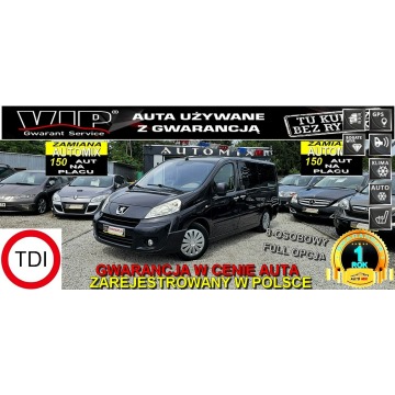 Peugeot Expert - 8 Os,2Xdrzwi Nawiewy,2,0HDI136 KM Klima ,Tempomat ,Zamiana GWARANCJA