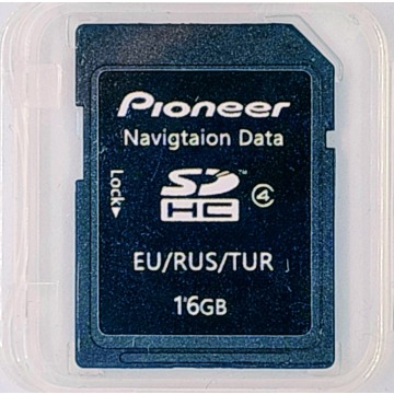 Aktualizacja map stacji multimedialnych Pioneer EVO series EU 2025Q4