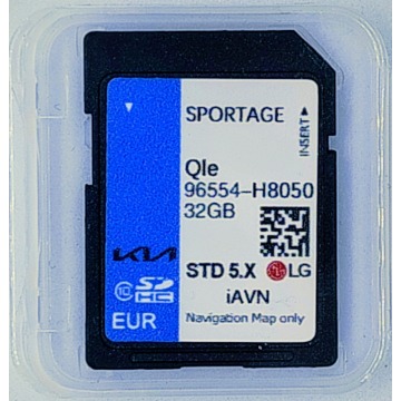 Aktualizacja map KIA Sportage Gen 5 EU 2026