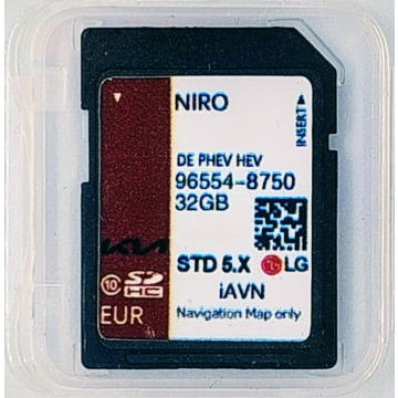 Aktualizacja map KIA Niro Gen 5 EU 2026