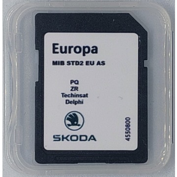 Aktualizacja map Skoda MIB2 AS EU 2027