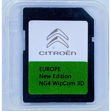 Aktualizacja map Citroen NG4 EU 2025