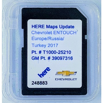 Aktualizacja map Chevrolet EnTouch EU 2024