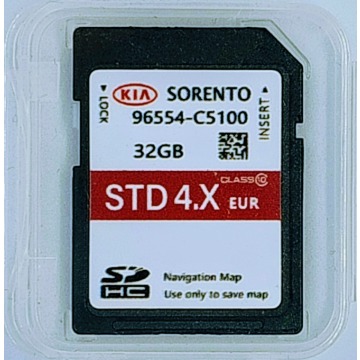 Aktualizacja map KIA Sorento Gen 4 EU 2026