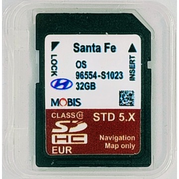 Aktualizacja map Hyundai Santa Fe Gen 5 EU 2026
