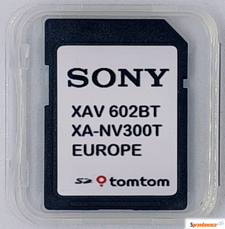 Aktualizacja map stacji multimedialnych Sony EU... - Akcesoria GPS - Sandomierz