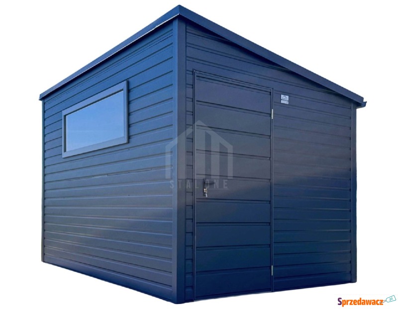 Schowek - domek ogrodowy 2x3 m - drzwi - okno... - Altany, domki, namioty - Poznań