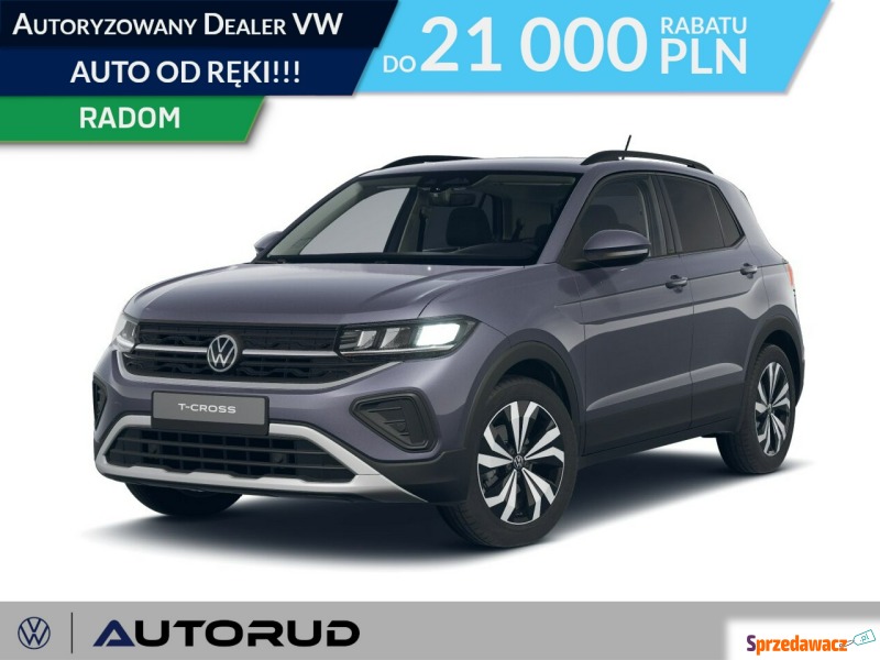 Volkswagen T-Cross  SUV 2026,  1.0 benzyna, automat - Na sprzedaż za 106 910 zł - Radom