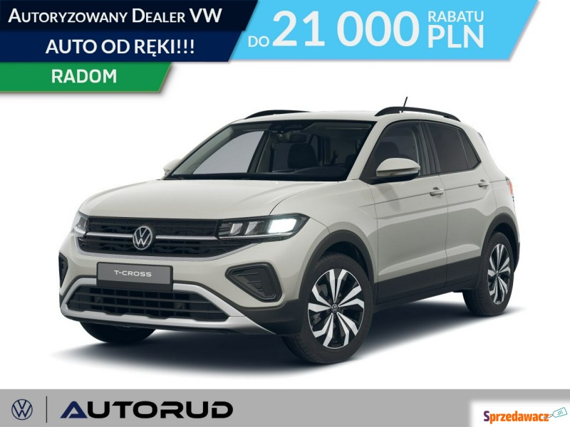 Volkswagen T-Cross  SUV 2026,  1.0 benzyna, automat - Na sprzedaż za 104 960 zł - Radom