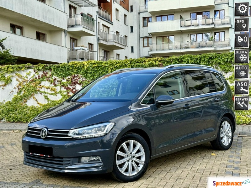 Volkswagen Touran  Minivan/Van 2016,  1.8 benzyna, automat - Na sprzedaż za 59 000 zł - Tarnowskie Góry