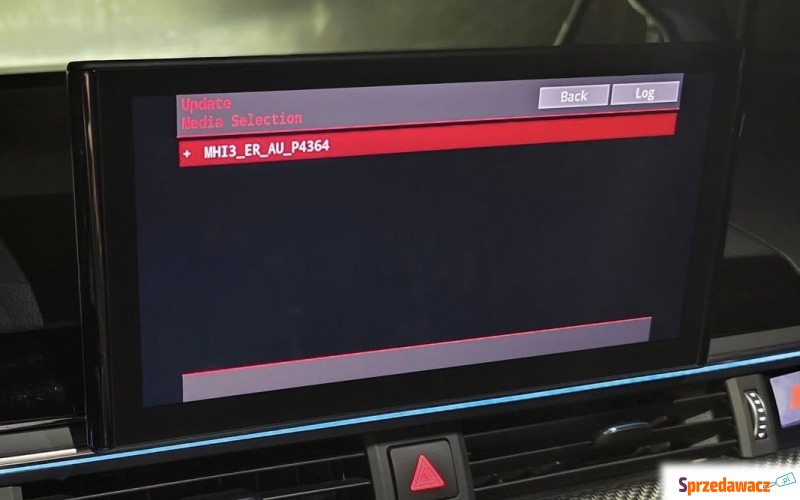 Aktywacja czerwonego menu inżynieryjnego Audi... - Akcesoria GPS - Sandomierz