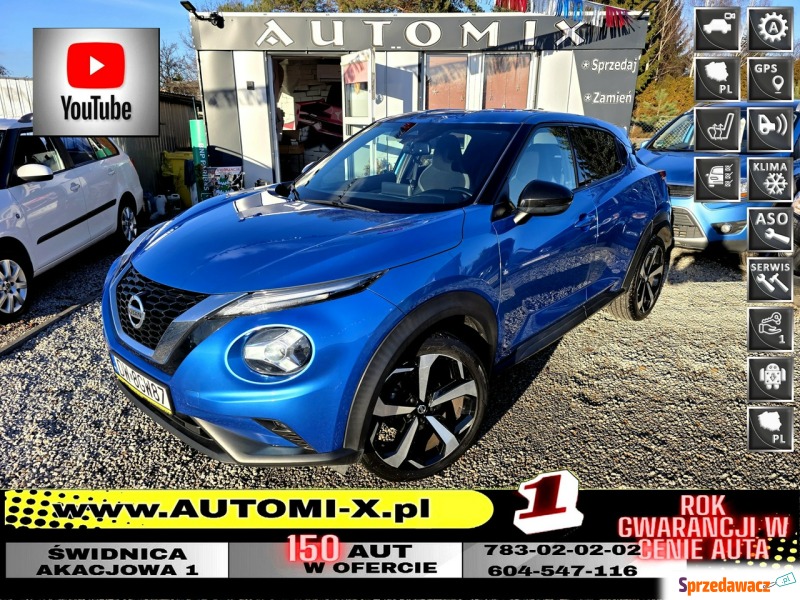 Nissan Juke  SUV 2020,  1.0 benzyna, automat - Na sprzedaż za 62 900 zł - Świdnica