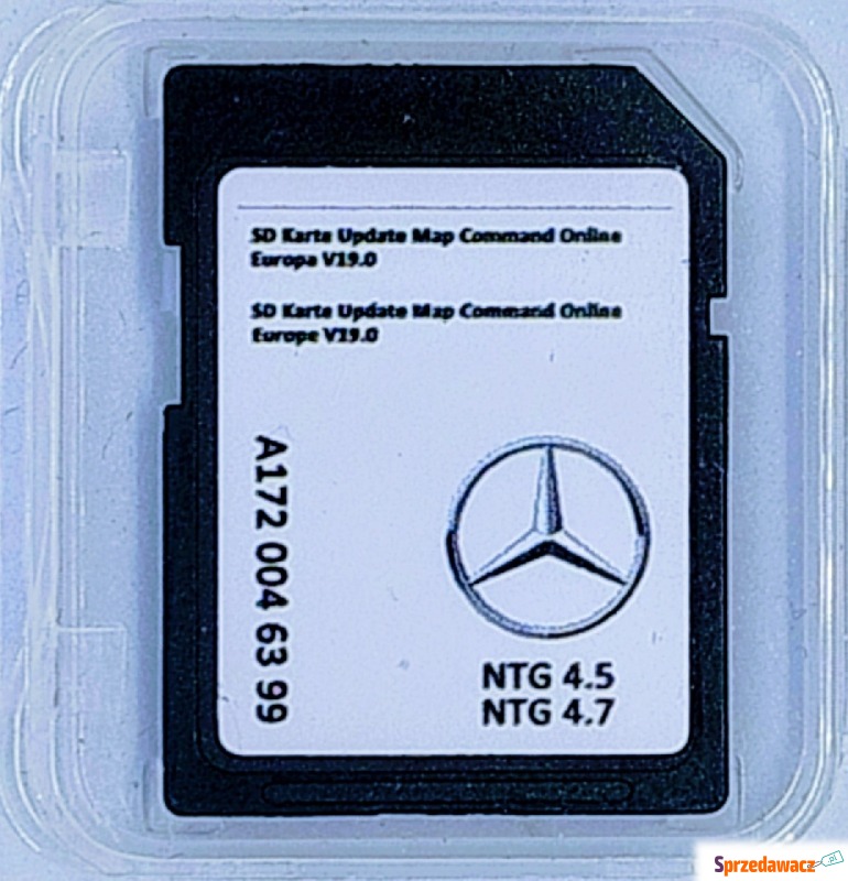 Aktualizacja map Mercedes Comand Online NTG 5... - Akcesoria GPS - Sandomierz