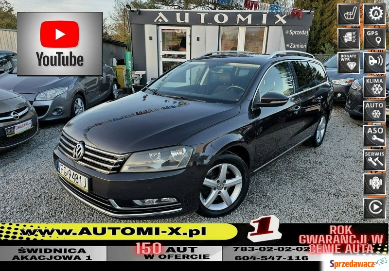Volkswagen Passat  Kombi 2010,  1.4 benzyna, automat - Na sprzedaż za 25 900 zł - Świdnica