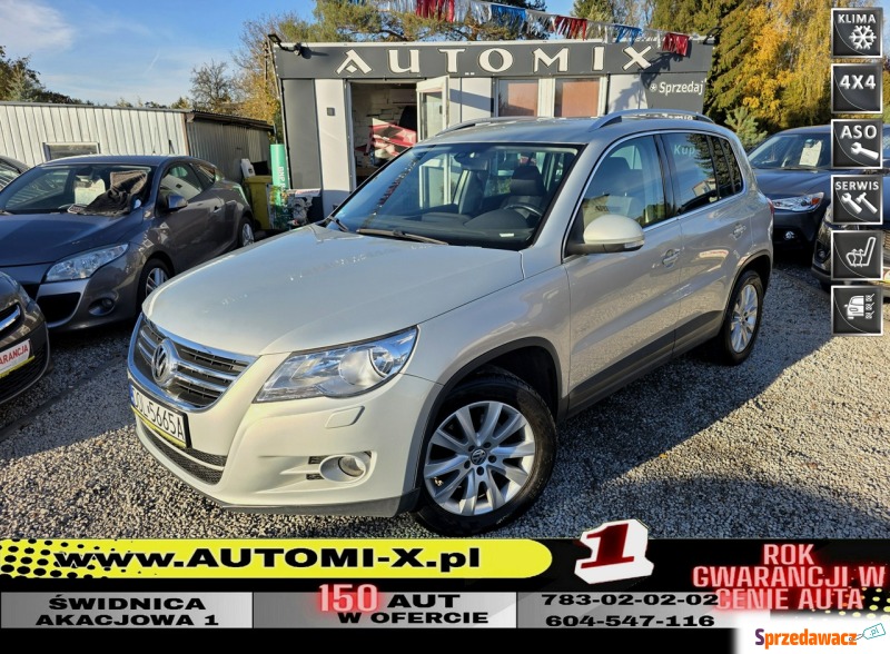 Volkswagen Tiguan  SUV 2008,  1.4 benzyna - Na sprzedaż za 21 900 zł - Świdnica