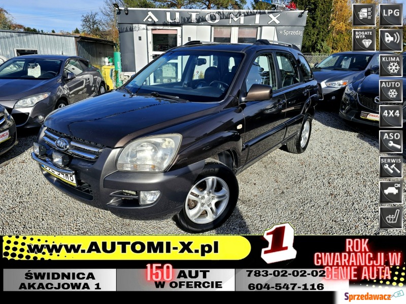 Kia Sportage  SUV 2005,  2.0 benzyna+LPG - Na sprzedaż za 14 900 zł - Świdnica