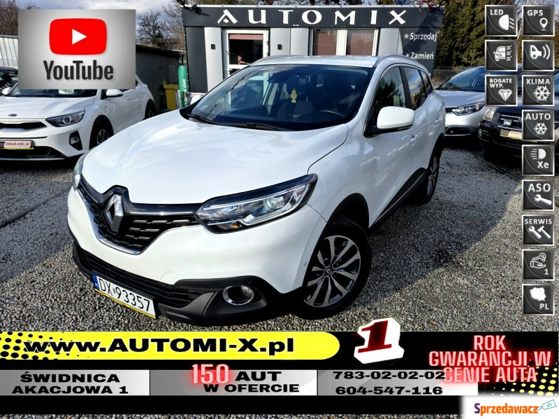 Renault Kadjar  SUV 2015,  1.6 diesel - Na sprzedaż za 39 900 zł - Świdnica
