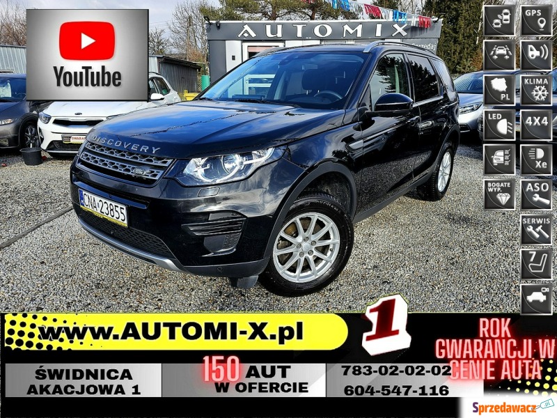 Land Rover Discovery Sport  SUV 2017,  2.0 diesel - Na sprzedaż za 59 900 zł - Świdnica