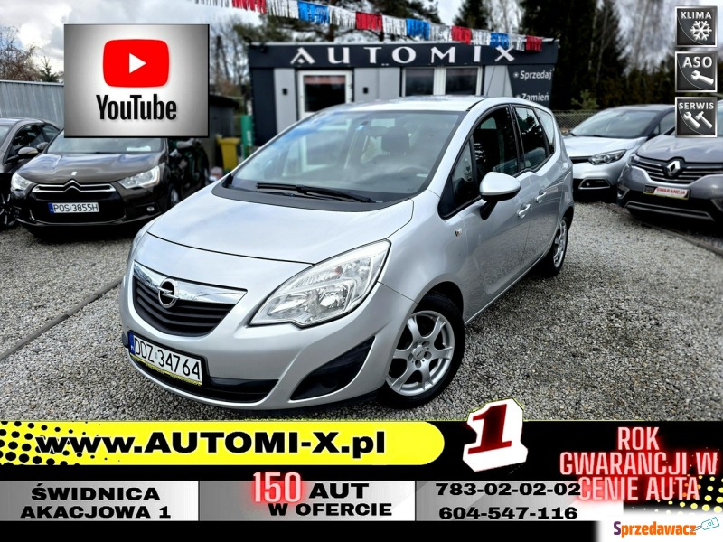 Opel Meriva  Hatchback 2011,  1.3 diesel - Na sprzedaż za 14 900 zł - Świdnica