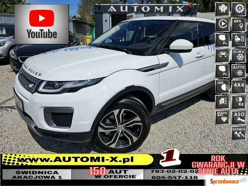 Land Rover Range Rover Evoque  SUV 2016,  2.0 diesel - Na sprzedaż za 64 900 zł - Świdnica