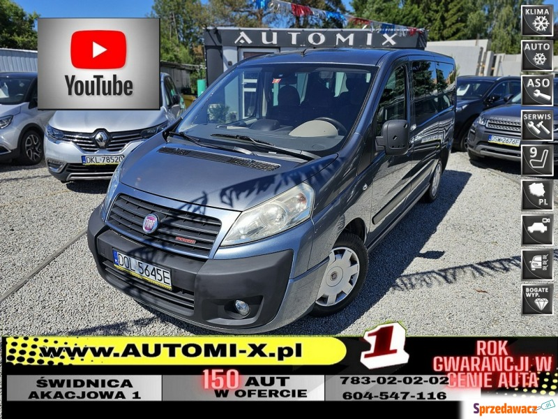 Fiat Scudo  Minivan/Van 2008,  2.0 diesel - Na sprzedaż za 28 900 zł - Świdnica