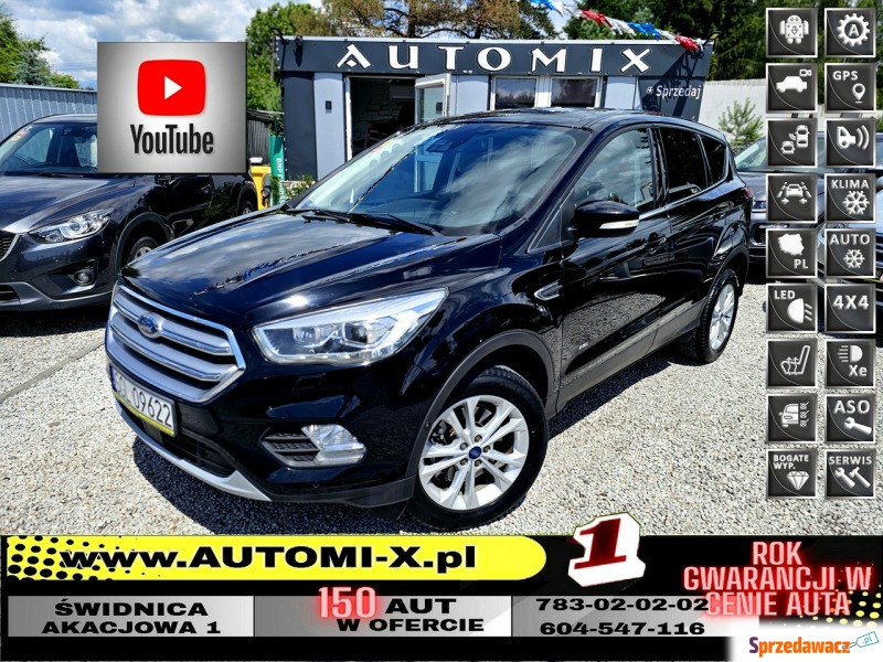 Ford Kuga  SUV 2017,  2.0 diesel, automat - Na sprzedaż za 59 900 zł - Świdnica