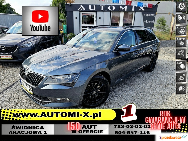 Skoda Superb  Kombi 2016,  2.0 diesel, automat - Na sprzedaż za 49 900 zł - Świdnica