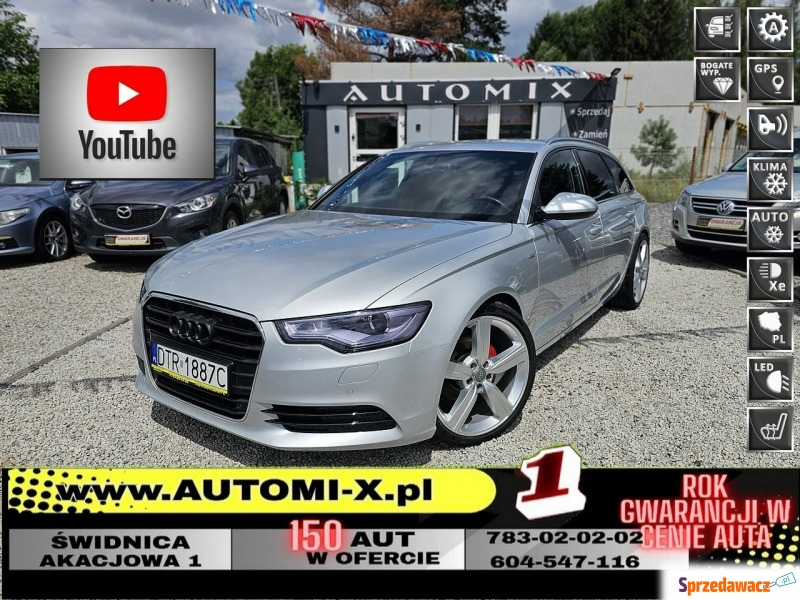 Audi A6  Kombi 2011,  3.0 diesel, automat - Na sprzedaż za 49 900 zł - Świdnica