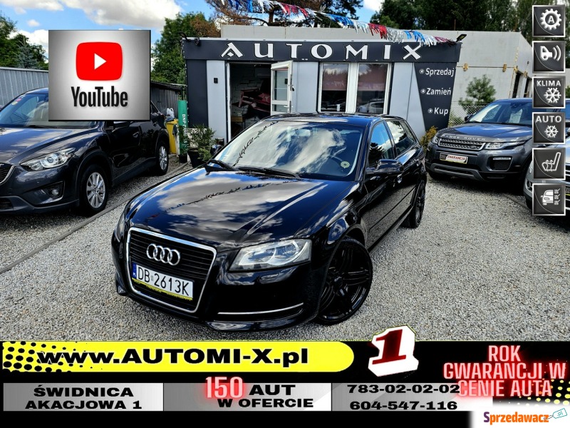 Audi A3  Hatchback 2013,  1.6 diesel, automat - Na sprzedaż za 24 900 zł - Świdnica